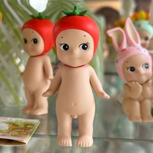 Adorable Tomato and Animal-Themed Kids Figurines